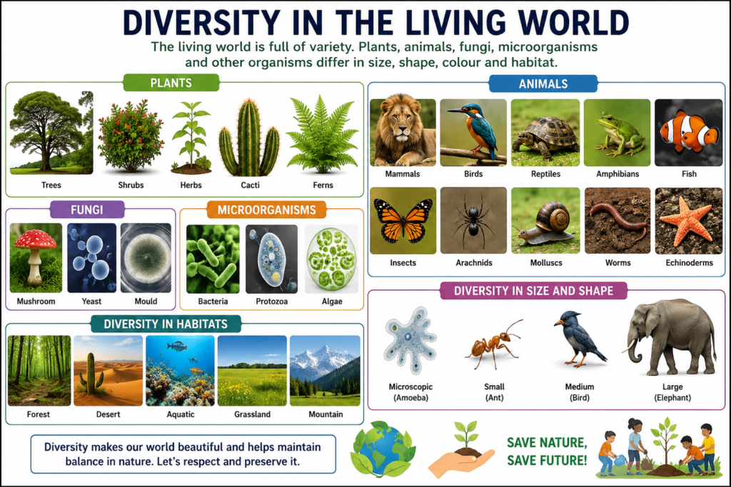 Diversity in the Living World